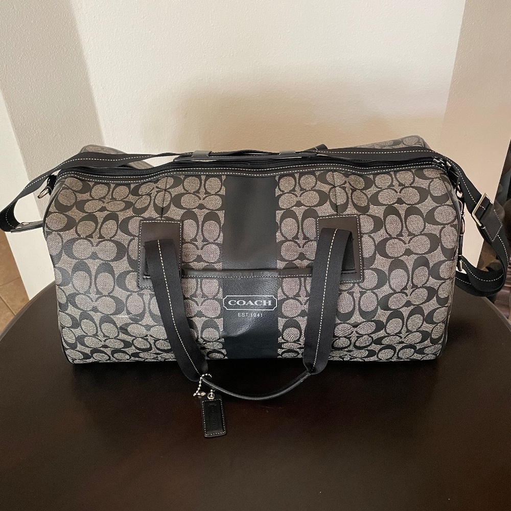 Coach duffle bag